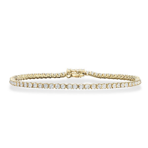 Tennisarmbånd i 14 kt guld fra Scrouples med 1,90 ct W/SI diamanter